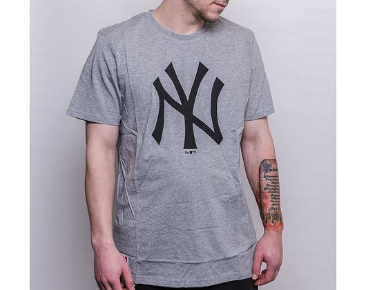 Triko New Era Essential MLB Team Logo New York Yankees Grey