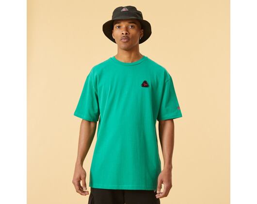 Triko New Era Rubber Patch Oversized Tee Bright Green