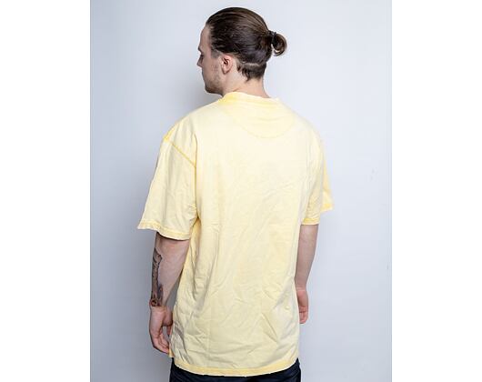 Triko Karl Kani Signature Destroyed Tee Light Yellow