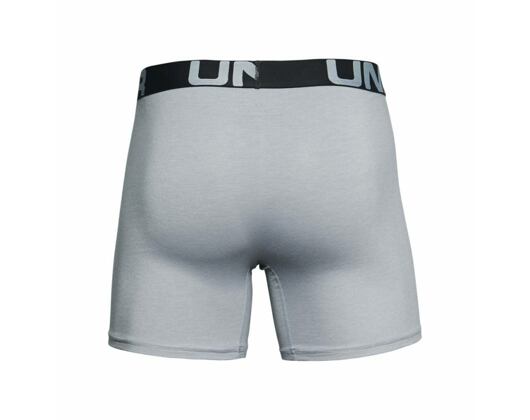 Pánské Trenýrky Under Armour Charged Cotton 6in 3 Pack - Black / Grey / Charcoal