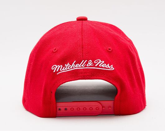 Kšiltovka Mitchell & Ness Team Ground 2.0 Stretch Snapback Atlanta Hawks Red