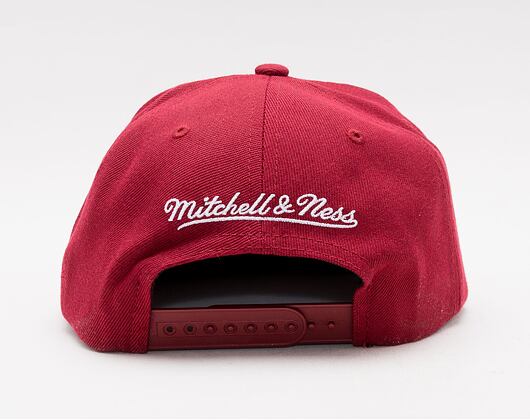 Kšiltovka Mitchell & Ness Team Ground 2.0 Snapback Miami Heat Maroon