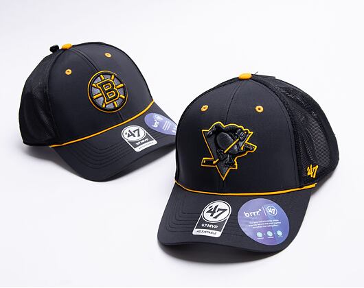 Kšiltovka 47 Brand Pittsburgh Penguins Brrr Mesh Pop Black
