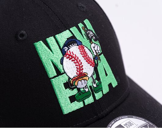 Kšiltovka New Era 9FORTY Camp Patch Strapback Black