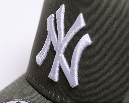 Dětská kšiltovka New Era 9FORTY Kids A-Frame Color Essential New York Yankees Snapback New Olive