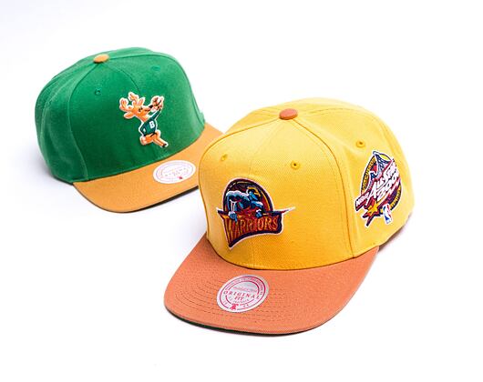 Kšiltovka Mitchell & Ness All Star Color Snapback HWC Golden State Warriors Gold