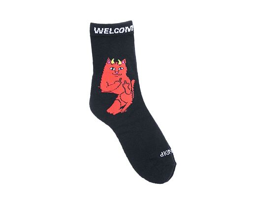 Ponožky Rip N Dip Lord Devil Mid Socks Black RND9157