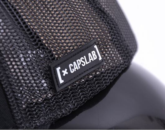 Kšiltovka Capslab - Trucker Naruto - Konoha - Black / Silver