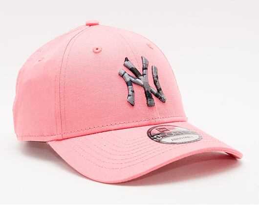 Kšiltovka New Era 9FORTY MLB Camo Infill New York Yankees Strapback Pink