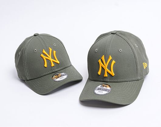 Dětská kšiltovka New Era 9FORTY Kids MLB League Essential New York Yankees Strapback New Olive