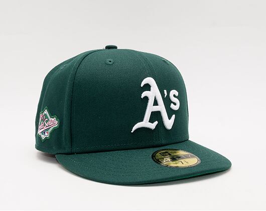 Kšiltovka New Era 59FIFTY MLB World Series 5 Oakland Athletics Fitted Dark Green