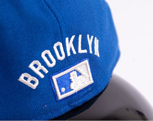 Kšiltovka New Era 59FIFTY Low Profile MLB Cooperstown Brooklyn Dodgers Fitted Bright Royal / Grey