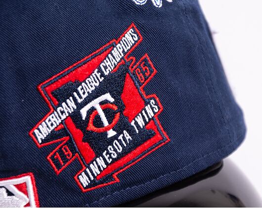Kšiltovka New Era 59FIFTY MLB Cooperstown Minnesota Twins Fitted Oceanside Blue