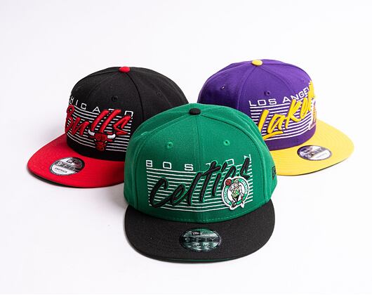 Kšiltovka New Era 9FIFTY NBA Team Wordmark Boston Celtics Snapback Team Color