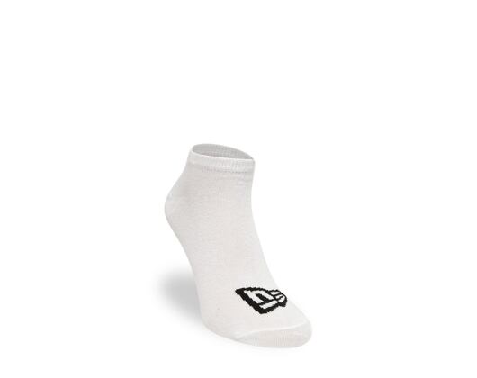 3 páry ponožek New Era Flag Sneaker 3Pack White