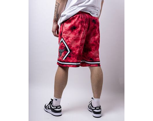 Kraťasy Mitchell & Ness Chicago Bulls Galaxy Swingman Shorts Red