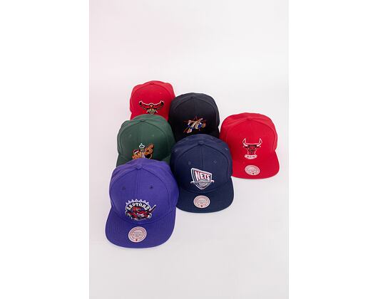 Kšiltovka Mitchell & Ness New Jersey Nets Team Ground 2.0 Snapback HWC Blue