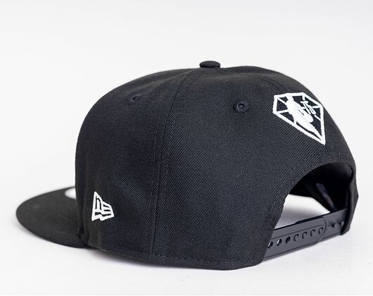Kšiltovka New Era 9FIFTY NBA22 City Official Los Angeles Lakers Black & White Snapback