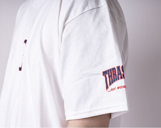 Triko HUF × Thrasher Sunnydale T-Shirt White