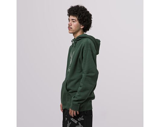 Mikina HUF Playboy Rhinestone Hoodie Forest Green