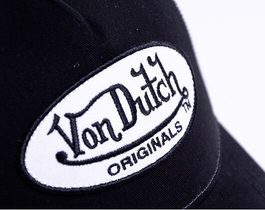 Kšiltovka Von Dutch Boston Trucker Cotton Black/White