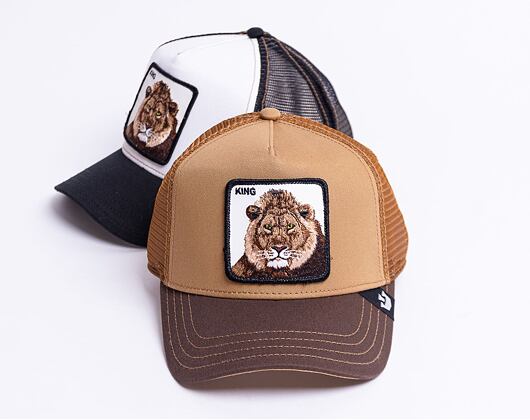 Kšiltovka Goorin - Animal Farm Core The King Lion - Whiskey Brown