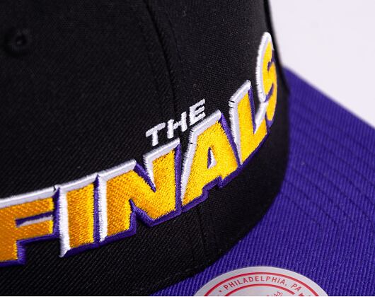 Kšiltovka Mitchell & Ness The Finals Snapback Los Angeles Lakers Black / Purple
