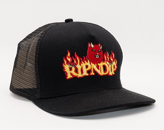 Kšiltovka RIP N DIP Devils Work Trucker Hat Black