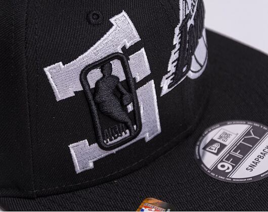 Kšiltovka New Era 9FIFTY NBA22 Draft cw Los Angeles Lakers Black / White