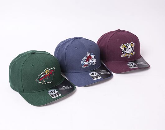 Kšiltovka 47 Brand Minnesota Wild Cold Zone ‘47 MVP DP Dark Green