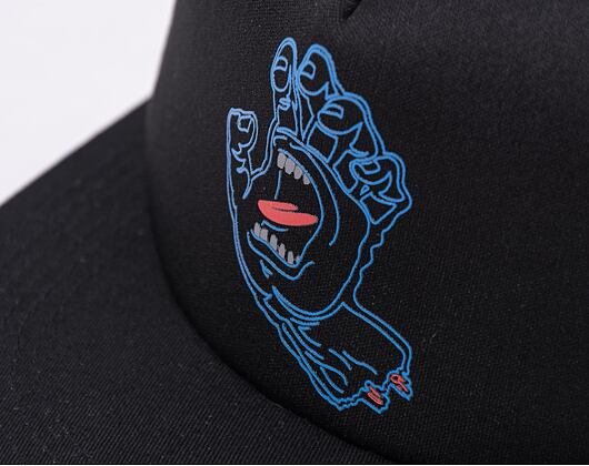 Kšiltovka Santa Cruz Void Hand Cap Black/White