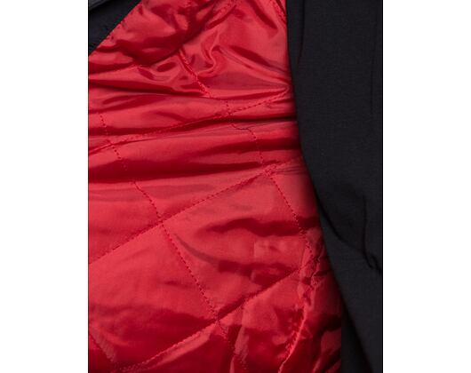 Bunda New Era NBA Team Logo Bomber Jacket Chicago Bulls Black / Red