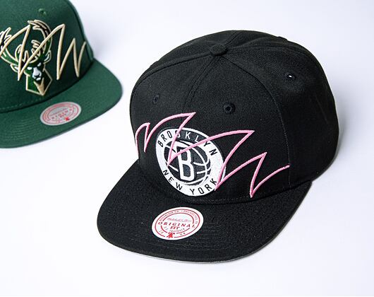 Kšiltovka Mitchell & Ness Shark Bite Snapback Brooklyn Nets Black