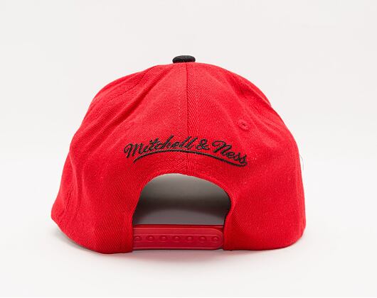 Kšiltovka Mitchell & Ness Team 2 Tone 2.0 Stretch Snapback Hwc Miami Heat Red / Black