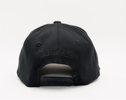 Kšiltovka Mitchell & Ness Box Logo Classic Red Snapback Branded Black