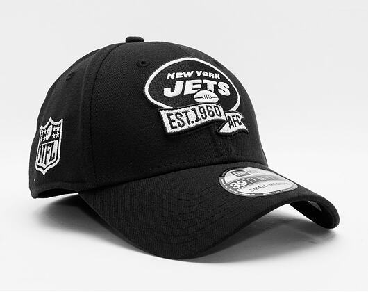 Kšiltovka New Era 39THIRTY NFL22 Sideline New York Jets Black / White