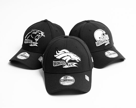 Kšiltovka New Era 39THIRTY NFL22 Sideline Denver Broncos Black / White