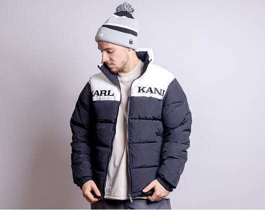 Bunda Karl Kani Retro Block Puffer Jacket black/white