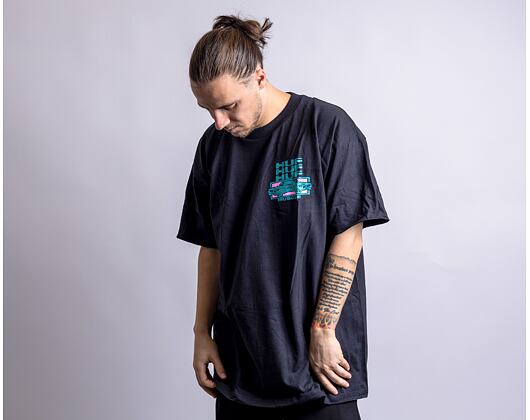 Triko HUF Muscles T-Shirt Black