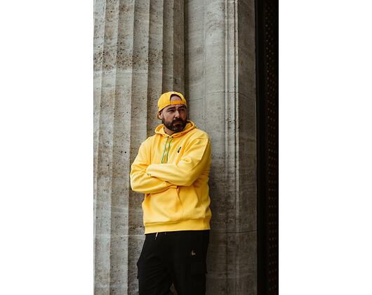 Mikina New Era Patch Oversized Hoody Yellow