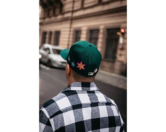 Kšiltovka New Era 59FIFTY MLB Floral Oakland Athletics Dark Green