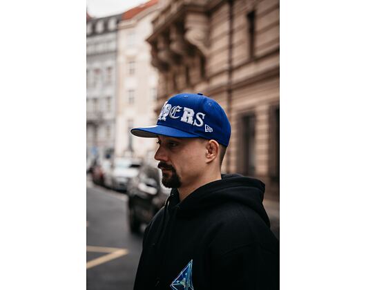 Kšiltovka New Era 9FIFTY MLB Team Typography Los Angeles Dodgers Navy