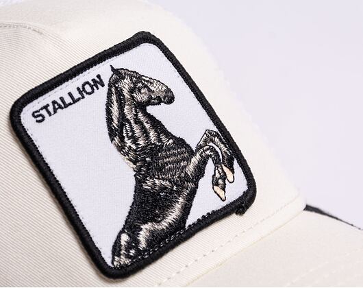 Kšiltovka Goorin - Animal Farm Core The Stallion - White