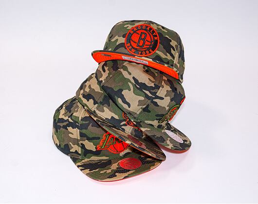 Kšiltovka Mitchell & Ness NEON CAMO POP SNAPBACK HWC Toronto Raptors Camo