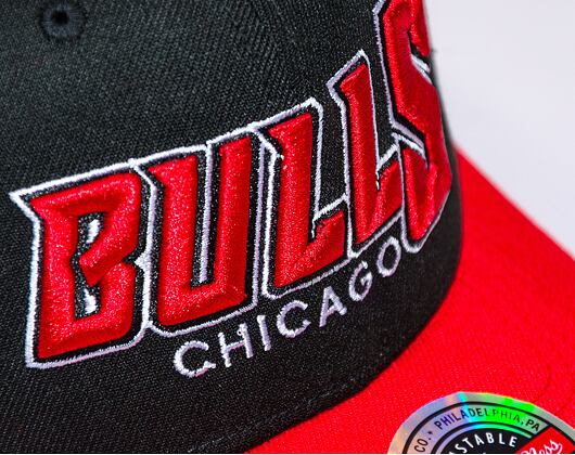 Kšiltovka Mitchell & Ness SHREDDER STRETCH SNAPBACK HWC Chicago Bulls Red