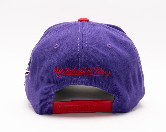 Kšiltovka Mitchell & Ness SHREDDER STRETCH SNAPBACK HWC Toronto Raptors Purple