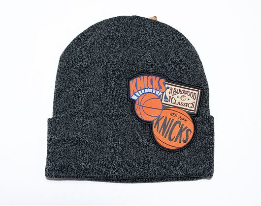Kulich Mitchell & Ness XL LOGO PATCH KNIT HWC New York Knicks Black