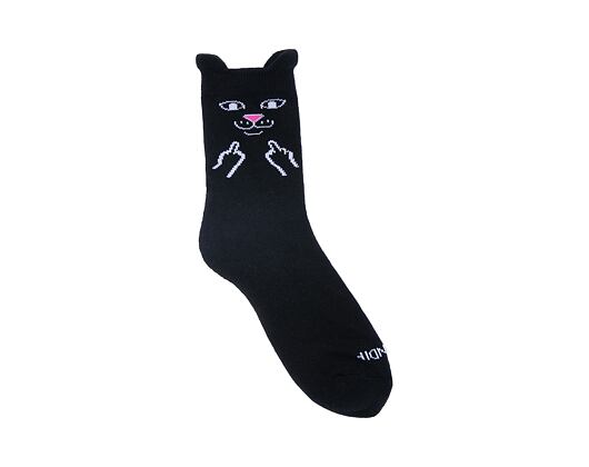 Ponožky Rip & Dip Jerm Face Mid Socks Black