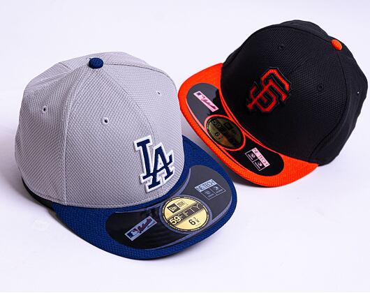 Kšiltovka New Era 59FIFTY Diamond Era Los Angeles Dodgers Road Color 2013