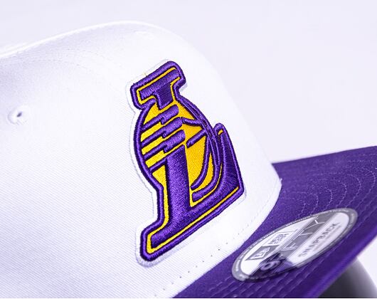 Kšiltovka New Era 9FIFTY NBA All Over Patch Los Angeles Lakers White
